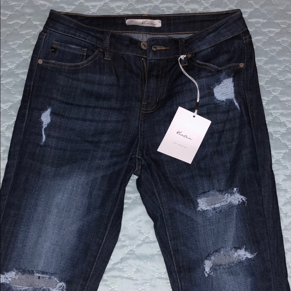 Distressed Kancan jeans